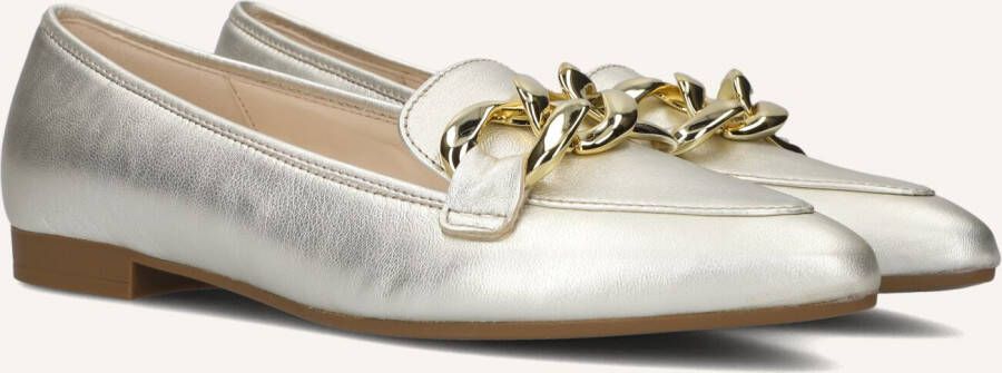 GABOR Loafers Dames 301 Maat: 37 5 Materiaal: Suède Kleur: Goud