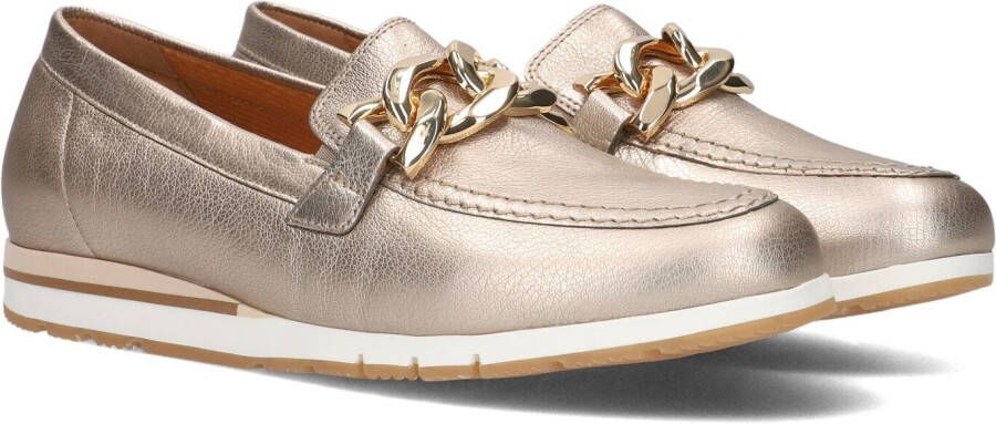 GABOR Loafers Dames 415.1 Maat: 36 Materiaal: Leer Kleur: Goud