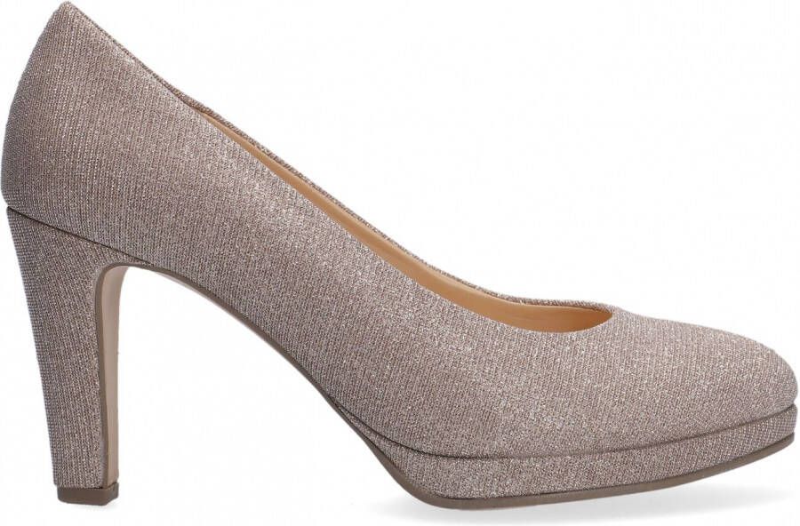 Gabor 270 Pumps High Heels Schoenen Hoge Hak Dames Goud