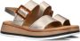 Gabor 744.4 Sandalen Dames Goud - Thumbnail 1