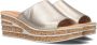 GABOR Slippers Dames 650.1 Maat: 42 Materiaal: Leer Kleur: Goud - Thumbnail 1