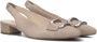 GABOR Slingbacks Dames 521 Maat: 38 5 Materiaal: Suède Kleur: Grijs - Thumbnail 1