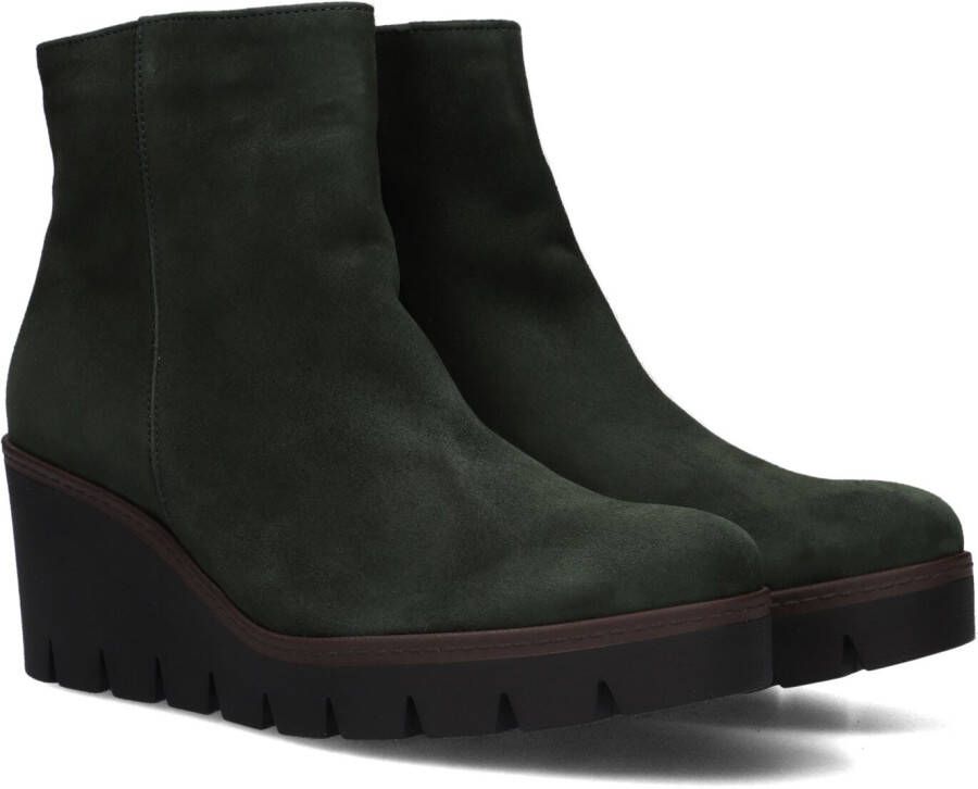 Gabor 780.1 Enkellaarsjes Enkelboots met rits Dames Groen