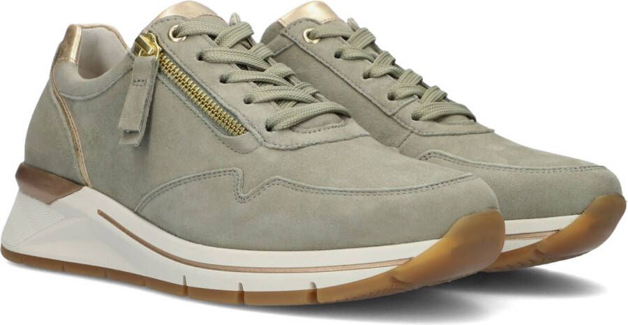 Gabor 587 Lage sneakers Leren Sneaker Dames Groen