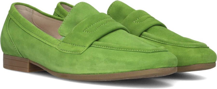 GABOR Loafers Dames 424.1 Maat: 35 5 Materiaal: Suède Kleur: Groen