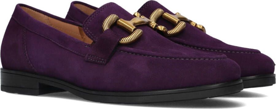 GABOR Loafers Dames 422.1 Maat: 38 5 Materiaal: Suède Kleur: Paars