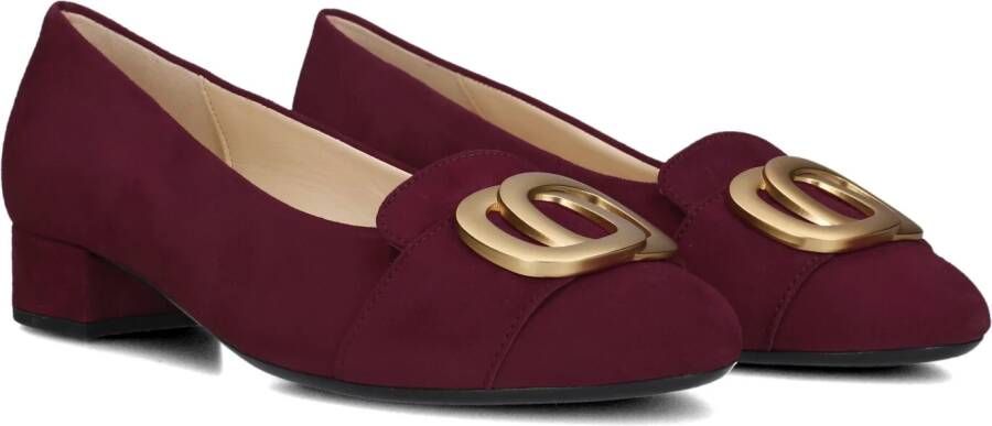 GABOR Pumps Dames 323.1 Maat: 35 5 Materiaal: Suède Kleur: Rood
