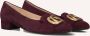 GABOR Pumps Dames 323.1 Maat: 40 5 Materiaal: Suède Kleur: Rood - Thumbnail 1