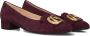 GABOR Pumps Dames 323.1 Maat: 37 5 Materiaal: Suède Kleur: Rood - Thumbnail 1