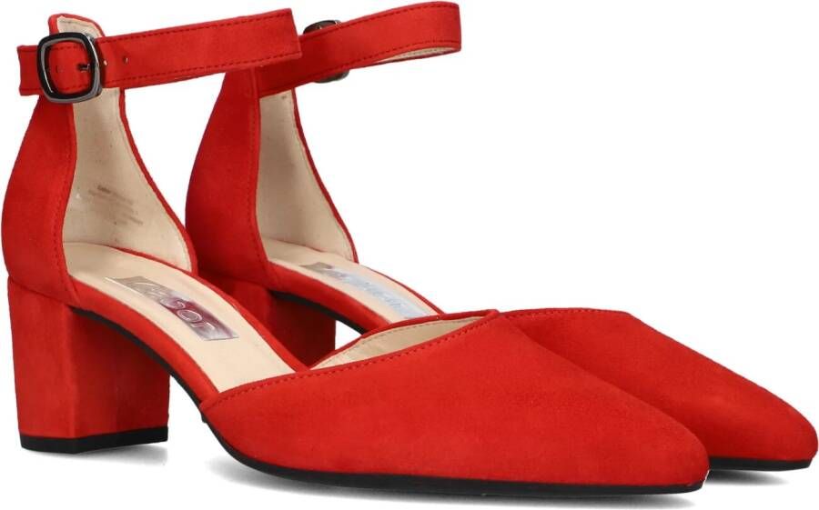 GABOR Dames 340 Maat: 40 Materiaal: Suède Kleur: Rood