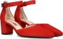 GABOR Dames 340 Maat: 40 Materiaal: Suède Kleur: Rood - Thumbnail 1