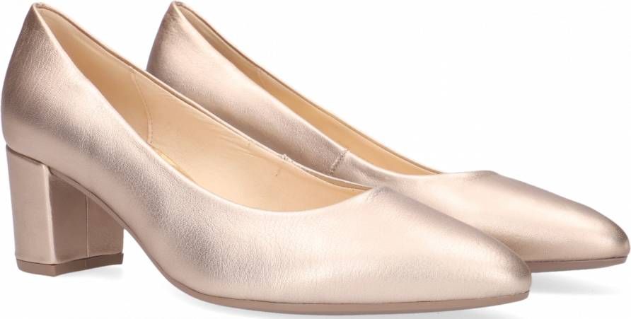 Gabor 450 Pumps High Heels Schoenen Hoge Hak Dames Roségoud - Schoenen.nl
