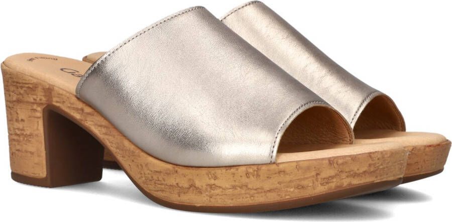 GABOR Muiltjes Dames 760 Maat: 40 Materiaal: Leer Kleur: Rosegoud