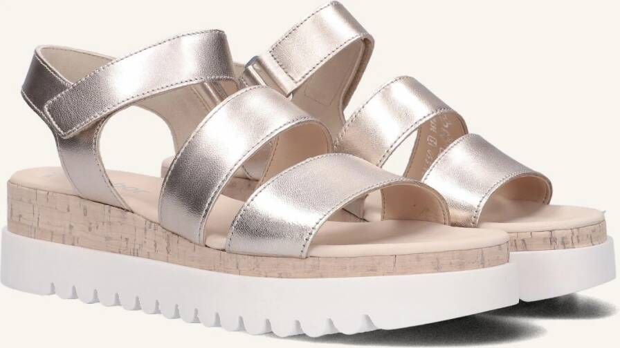 GABOR Sandalen Dames 660 1 Maat: 40 Materiaal: Leer Kleur: Rosegoud