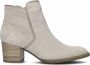 Gabor 990 Enkellaarsjes Enkelboots met rits Dames Taupe - Thumbnail 1