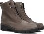 GABOR Veterboots Dames 055 Maat: 39 Materiaal: Suède Kleur: Taupe - Thumbnail 1