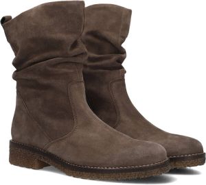 Gabor 703 Enkellaarsjes Enkelboots met rits Dames Taupe
