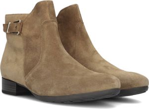 Gabor 714 Enkellaarsjes Enkelboots met rits Dames Cognac