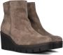 GABOR Enkellaarsjes Dames 780.1 Maat: 44 Materiaal: Suède Kleur: Taupe - Thumbnail 1