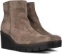 Gabor 780.1 Enkellaarsjes Enkelboots met rits Dames Taupe - Thumbnail 1