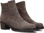 Gabor Taupe Suède Enkellaarsjes Comfort Collectie Brown Dames - Thumbnail 1