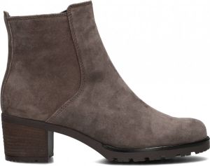 Gabor 800.1 Enkellaarsjes Enkelboots met rits Dames Taupe