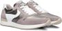 Gabor Beige Leren en Textiel Sneakers Beige Dames - Thumbnail 1