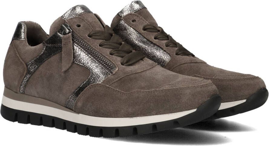Gabor 438 Lage sneakers Dames Taupe