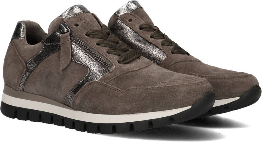 Gabor Taupe Lage Sneaker 438 Brown Dames