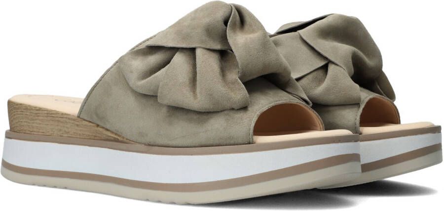 Gabor Taupe Slippers 681.1
