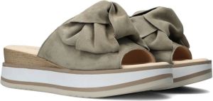 Bruin Tinten 681.1 Slippers Dames Taupe