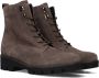 GABOR Veterboots Dames 776 Maat: 44 Materiaal: Suède Kleur: Taupe - Thumbnail 1