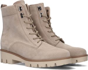 Bruin Tinten 776 Veterboots Laarzen Met Veters Dames Taupe