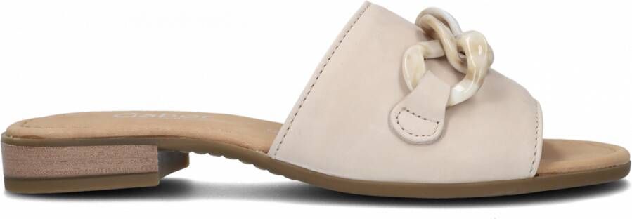 Gabor Comfortabele damesslippers Beige Dames