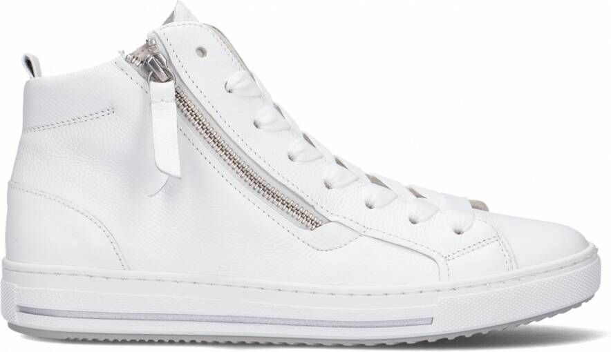 Gabor 505.1 Hoge sneakers Leren Sneaker Dames Wit