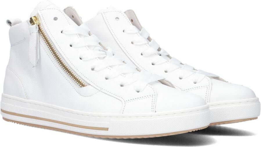 Gabor 505.1 Hoge sneakers Leren Sneaker Dames Wit