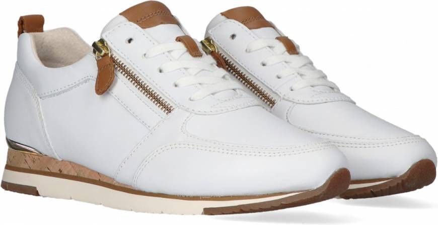 Gabor Sneakers met sleehak met contrastkleurige details - Schoenen.nl