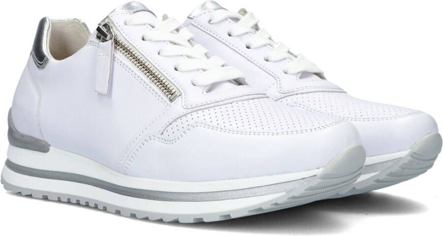 Gabor Witte Lage Sneaker Comfort Collectie White Dames