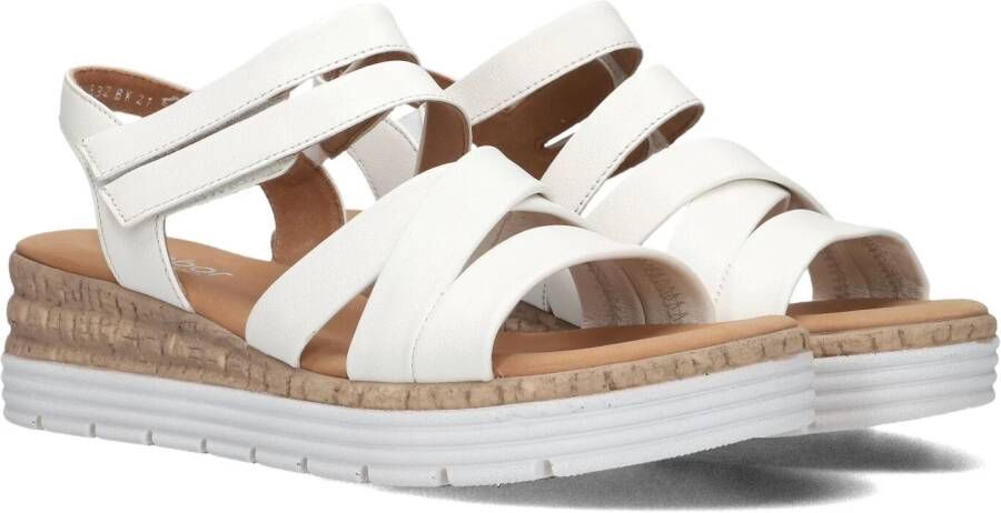 GABOR Dames 702.2 Maat: 42 Materiaal: Leer Kleur: Wit