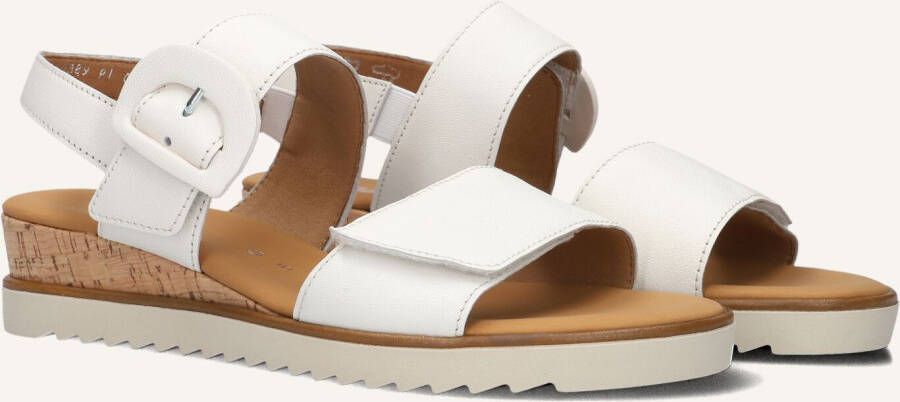 GABOR Dames 752 Maat: 37 Materiaal: Leer Kleur: Wit