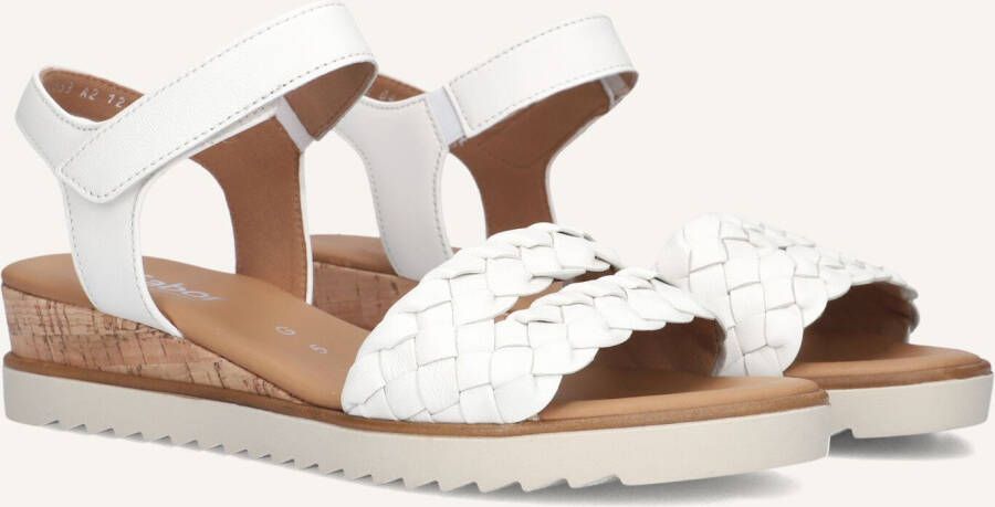 GABOR Dames 759 Maat: 38 Materiaal: Leer Kleur: Wit