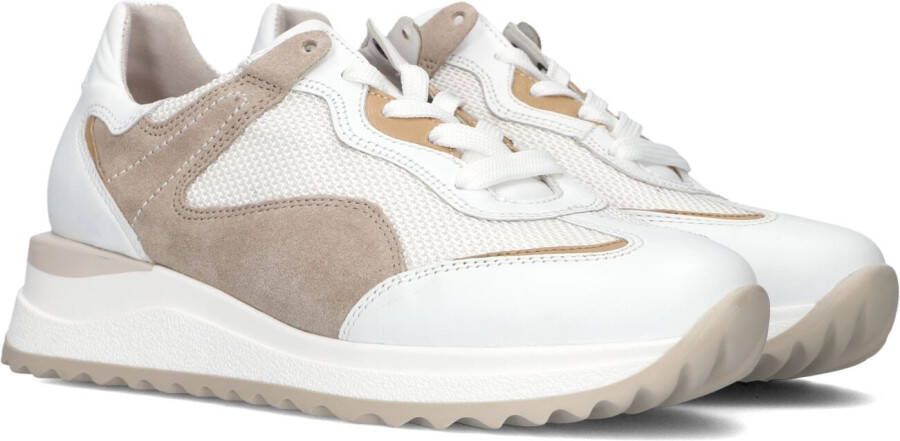 Gabor Lage Sneakers Taupe Suède Multicolor Dames