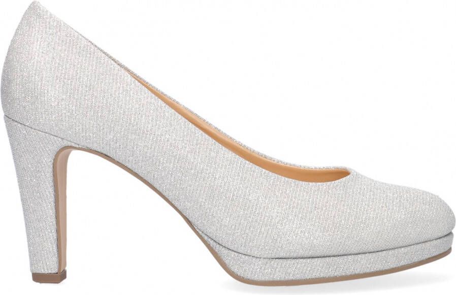 Gabor Pumps avondschoen feestelijke schoen trechterhak in glinsterende look