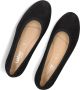 GABOR Ballerina Dames 620.1 Maat: 36 Materiaal: Suède Kleur: Zwart - Thumbnail 1
