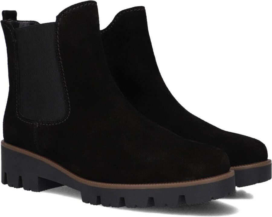 GABOR Chelsea Boots Dames 051 Maat: 35 5 Materiaal: Suède Kleur: Zwart