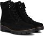 GABOR Veterboots Dames 055 Maat: 42 Materiaal: Suède Kleur: Zwart - Thumbnail 1