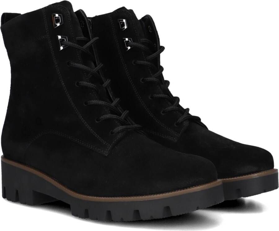 GABOR Veterboots Dames 055 Maat: 40 Materiaal: Suède Kleur: Zwart