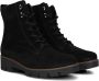 GABOR Veterboots Dames 055 Maat: 39 Materiaal: Suède Kleur: Zwart - Thumbnail 1
