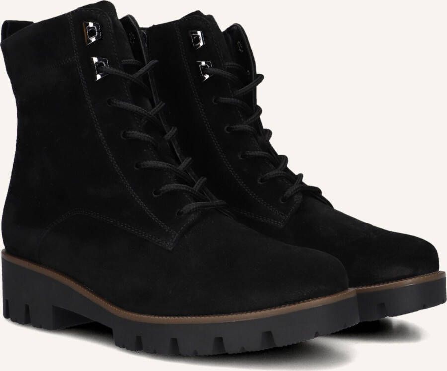 GABOR Veterboots Dames 055 Maat: 42 Materiaal: Suède Kleur: Zwart