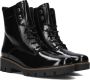 GABOR Veterboots Dames 055 Maat: 40 Materiaal: Lakleer Kleur: Zwart - Thumbnail 1